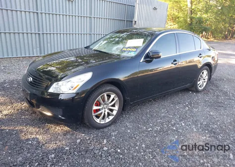 2008 Infiniti G35 z USA, uszkodzony, nr VIN JNKBV61FX8M257749